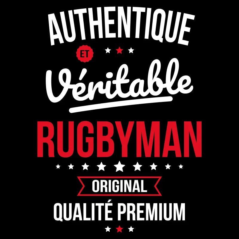 Authentique et véritable rugbyman - Original