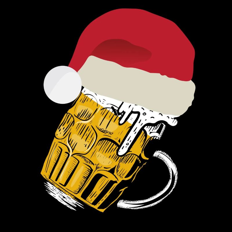 Weihnachten Bier | Weihnachtsmann, Geschenk