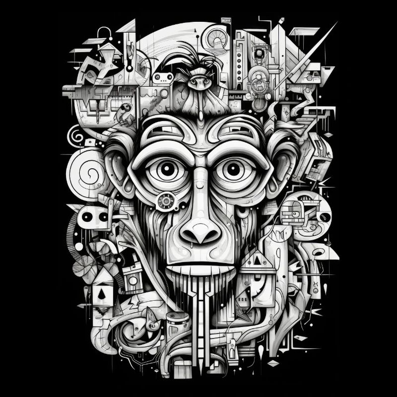 [MB] "Wise Look" Pensive Monkey