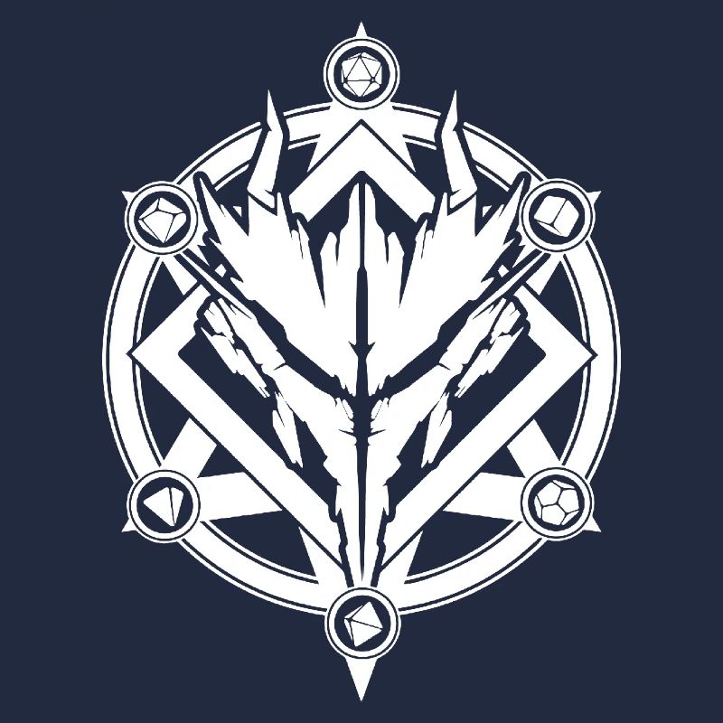 Magic circles Emblem Warlock