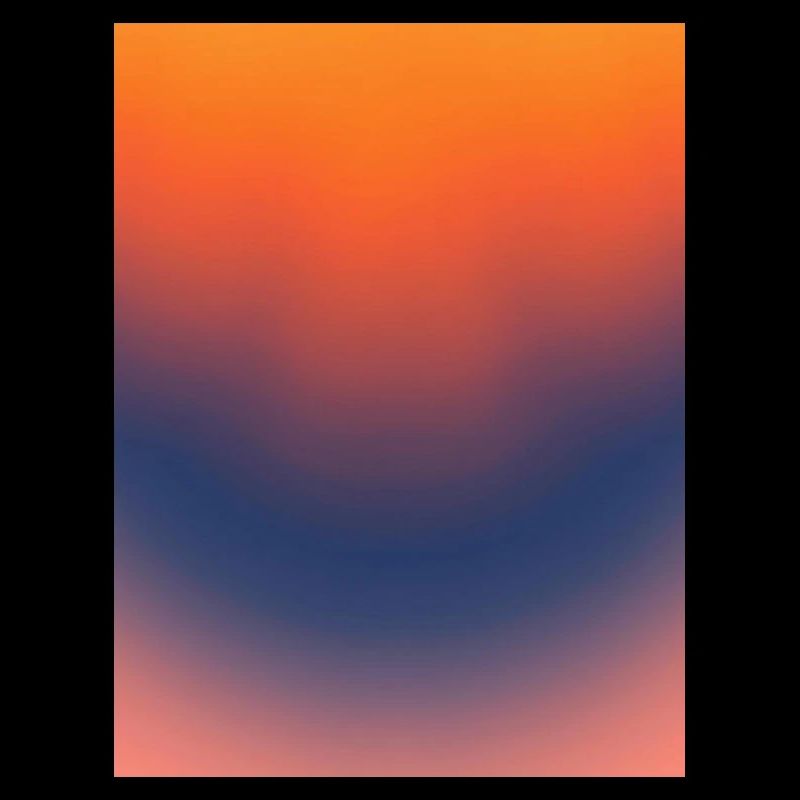 Mitternachts-Glut-Gradient