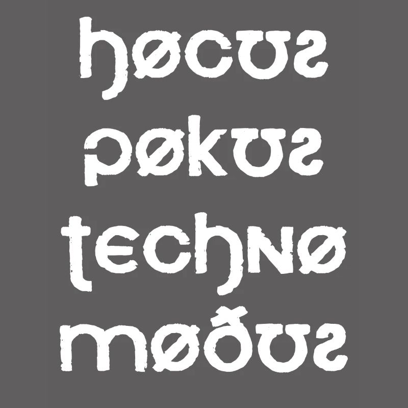 Hocus Pocus Techno Mode Font