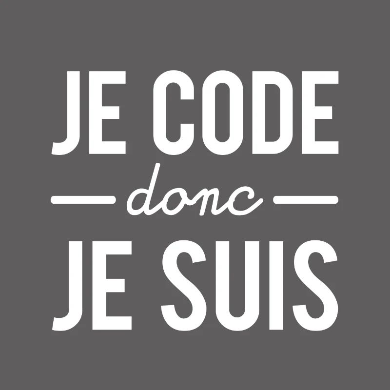 Je code donc je suis humour codeur