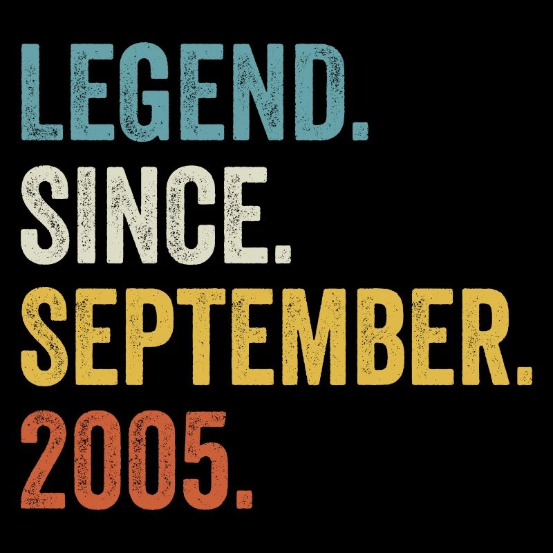 17 Years Old Legend Since September 2005 17th