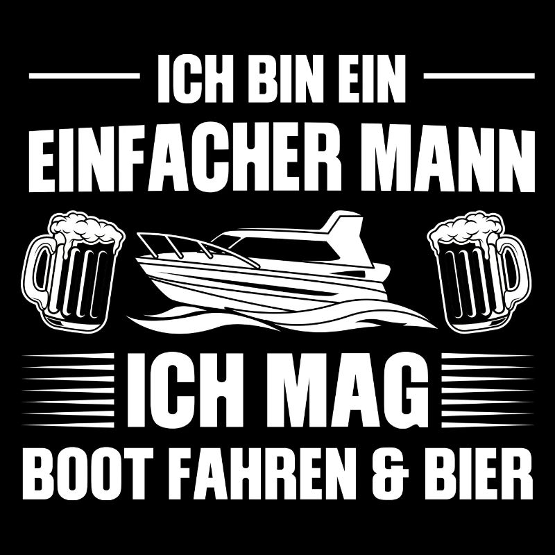 Boot Segeln Bootfahrer Geschenk