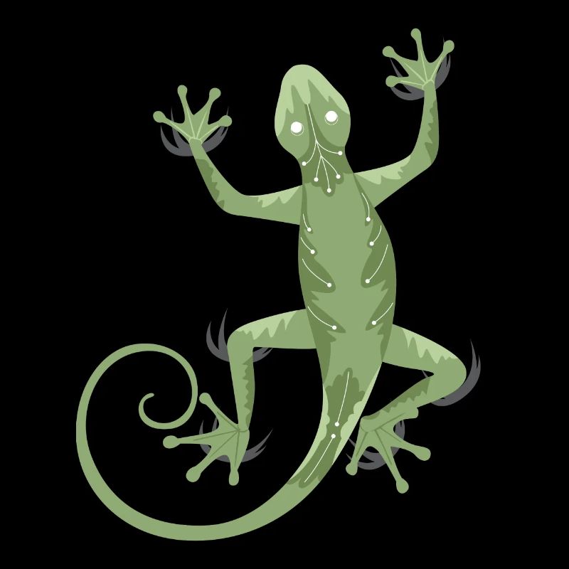 3D gecko