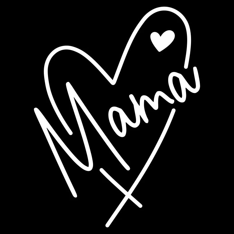 Mama Herz Mutter Kind Liebe Muttertag Geschenk