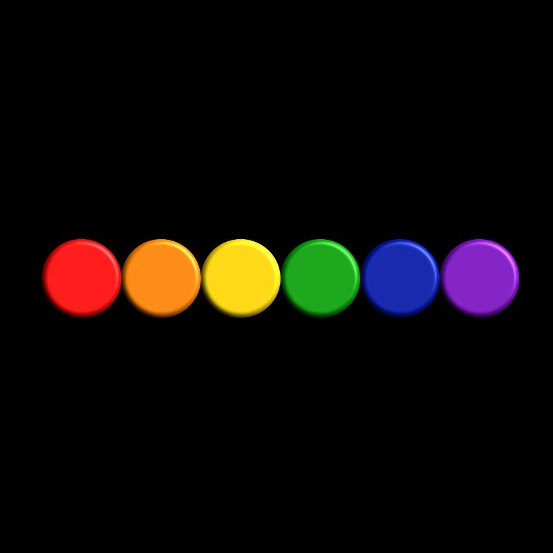 LGBT Dots 3D