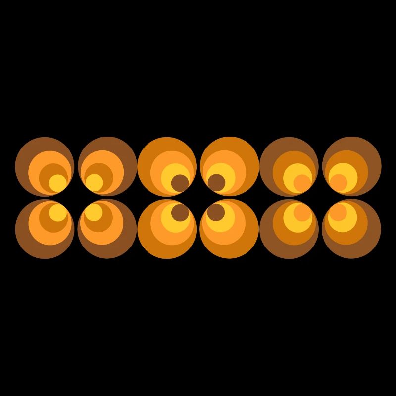 70s Flower Pattern Retro