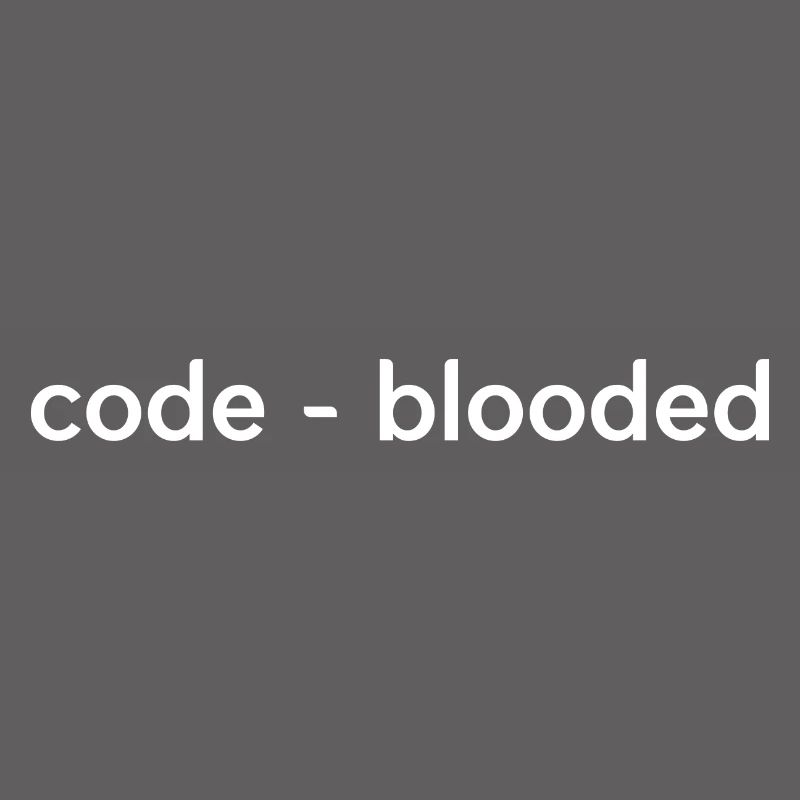 Code Blooded Programming Software Developer Admin