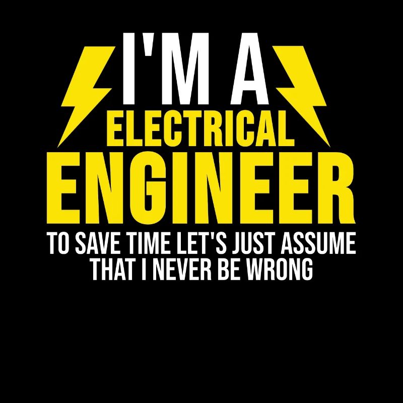 Électrotechnique TShirt techniciens cadeau