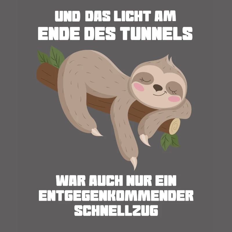 Faultier Sarkasmus Ironie Geschenk