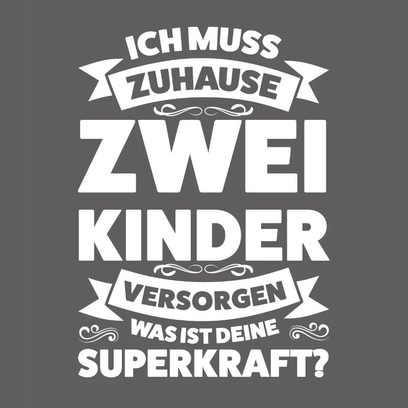Eltern 2 Kinder Mama von 2 Kindern Geschenk