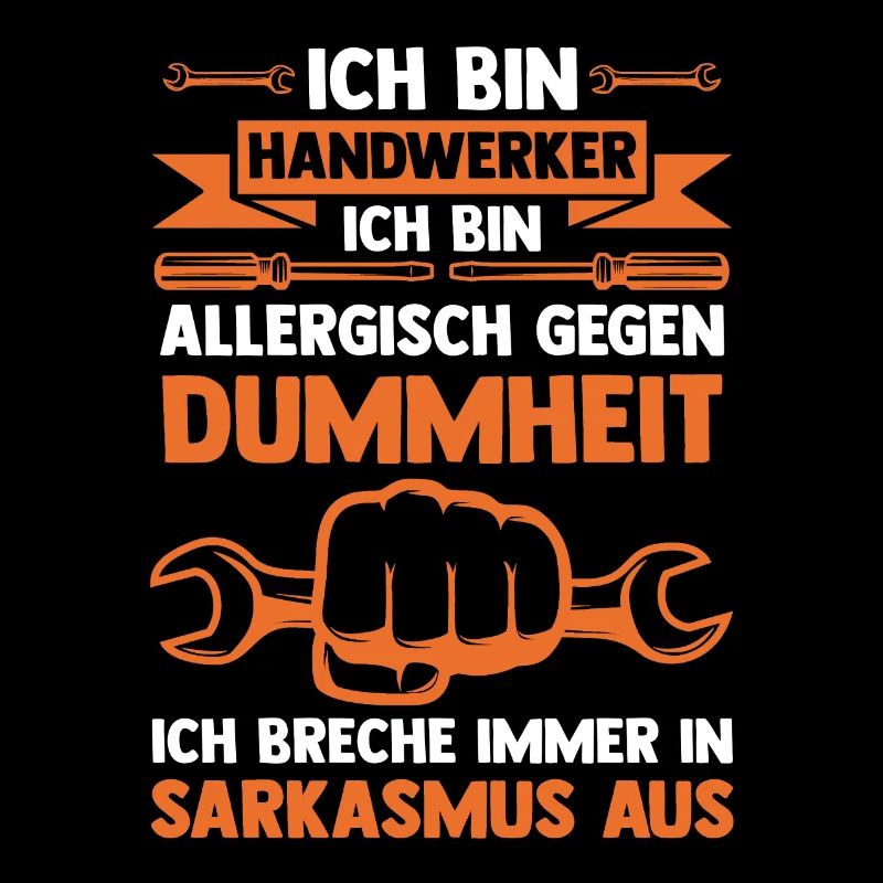 Handwerker Beruf Allroundhandwerker Geschenk
