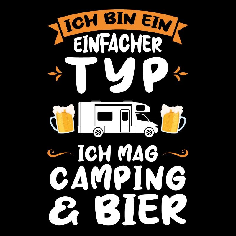Campen Bier Campingplatz Geschenk