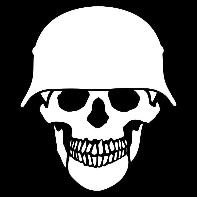 Schädelhelm / Schädelperlen