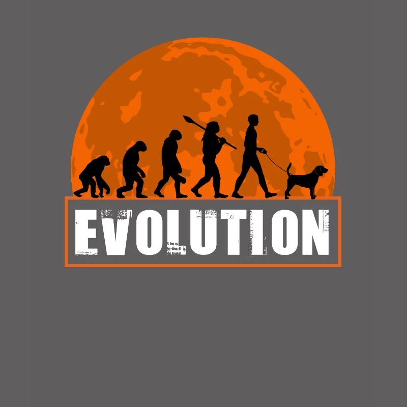Beagle Shirt, Funny Human Evolution Gift