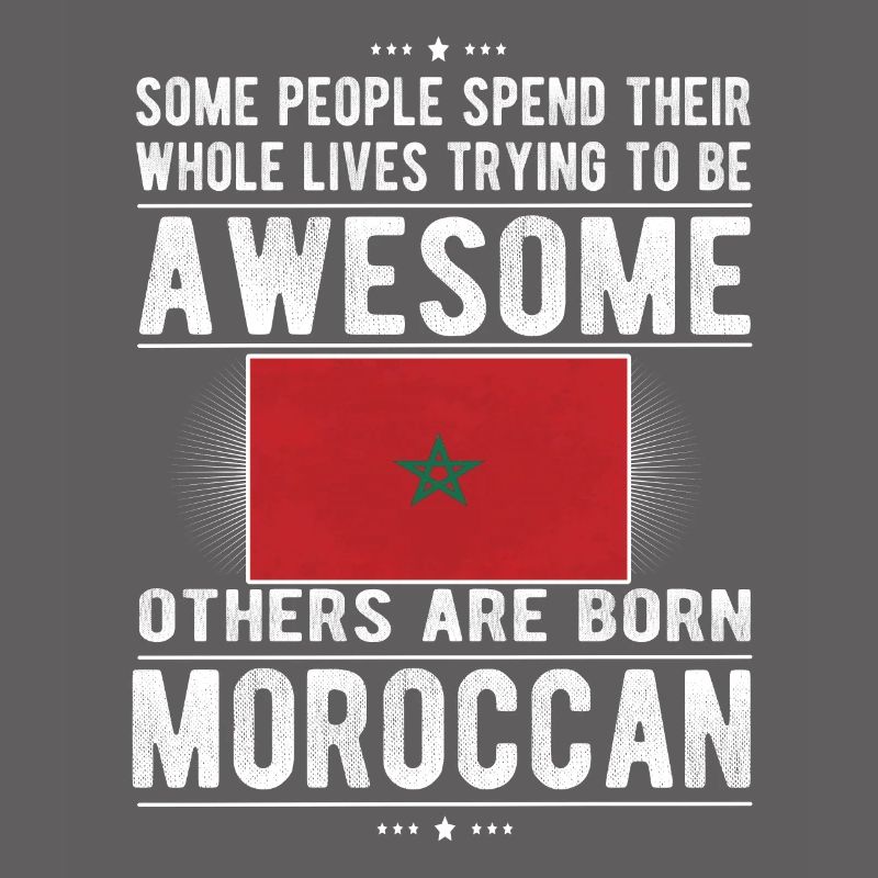 Moroccan Morocco Flag Moroccan origin