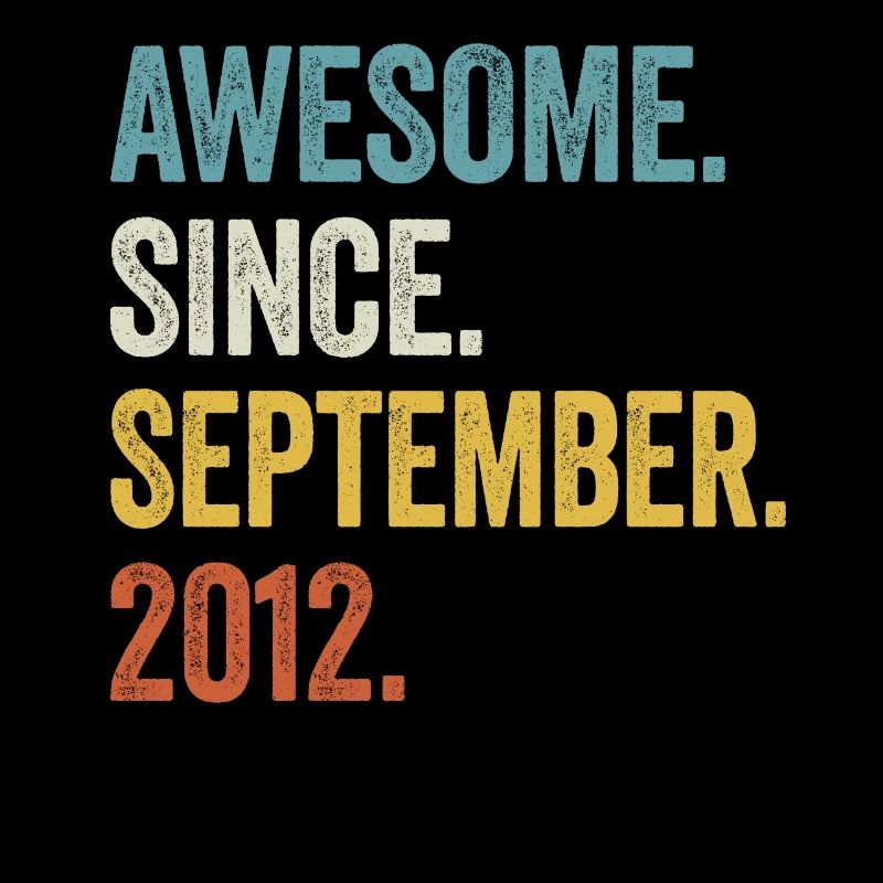 11 Years Old Awesome Since September 2012 11th
