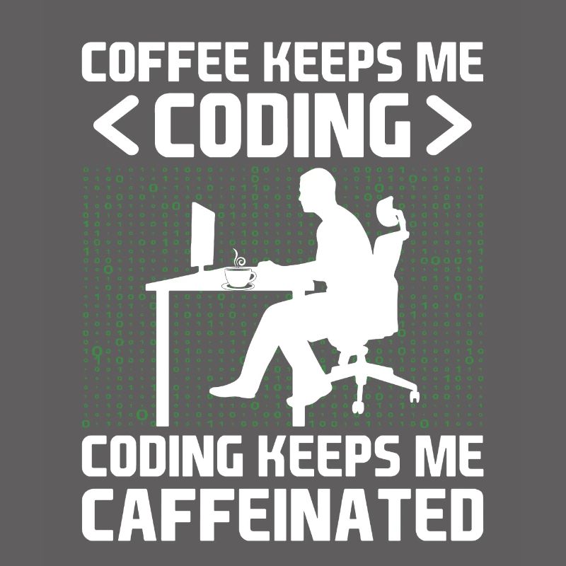 Kaffee-Codierung Programmierer Programmierer Entwickler Nerd Coff