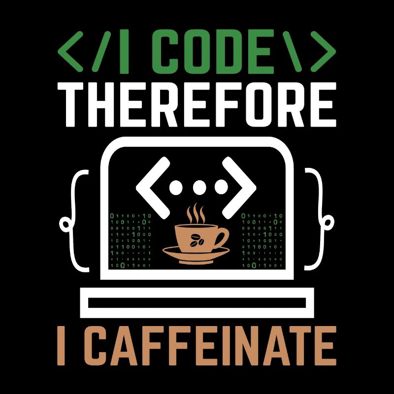 Coffee Coding Programmer Coder Developer Nerd Coff