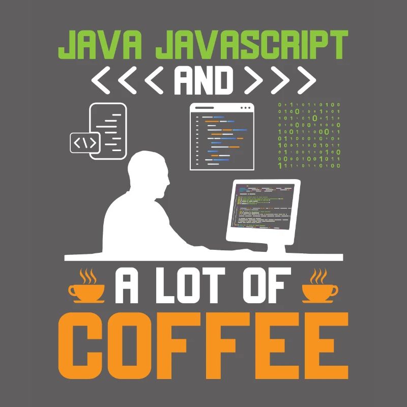 Kaffee-Codierung Programmierer Programmierer Entwickler Nerd Coff