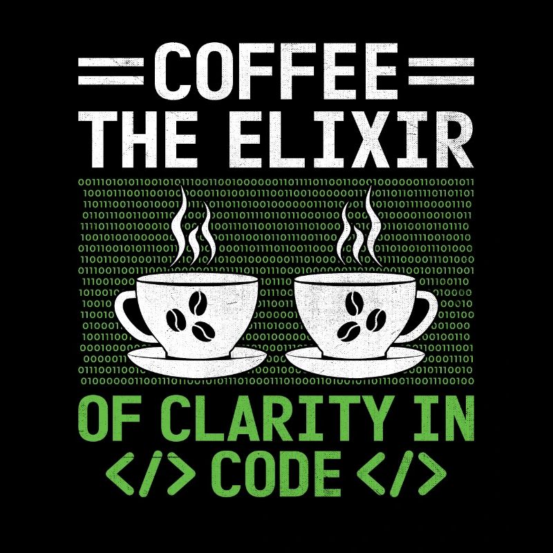 Café Codage Programmeur Codeur Développeur Nerd Coff