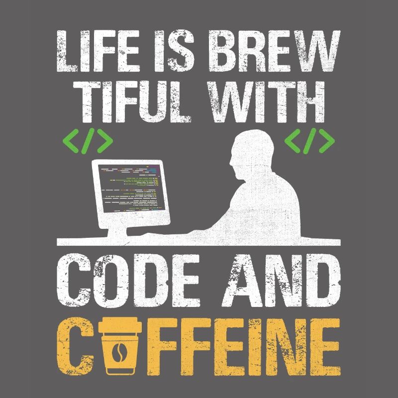 Café Codage Programmeur Codeur Développeur Nerd Coff