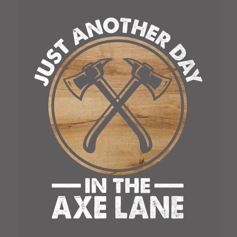 Nur ein weiterer Tag in der Axtgasse Beilwerfen