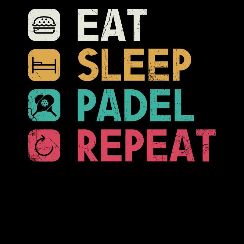 Manger du padel de sommeil Répéter