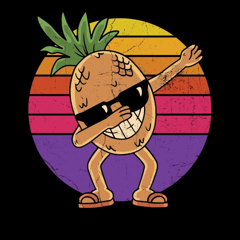 Dabbing Pineapple Lunettes de soleil Design pour le