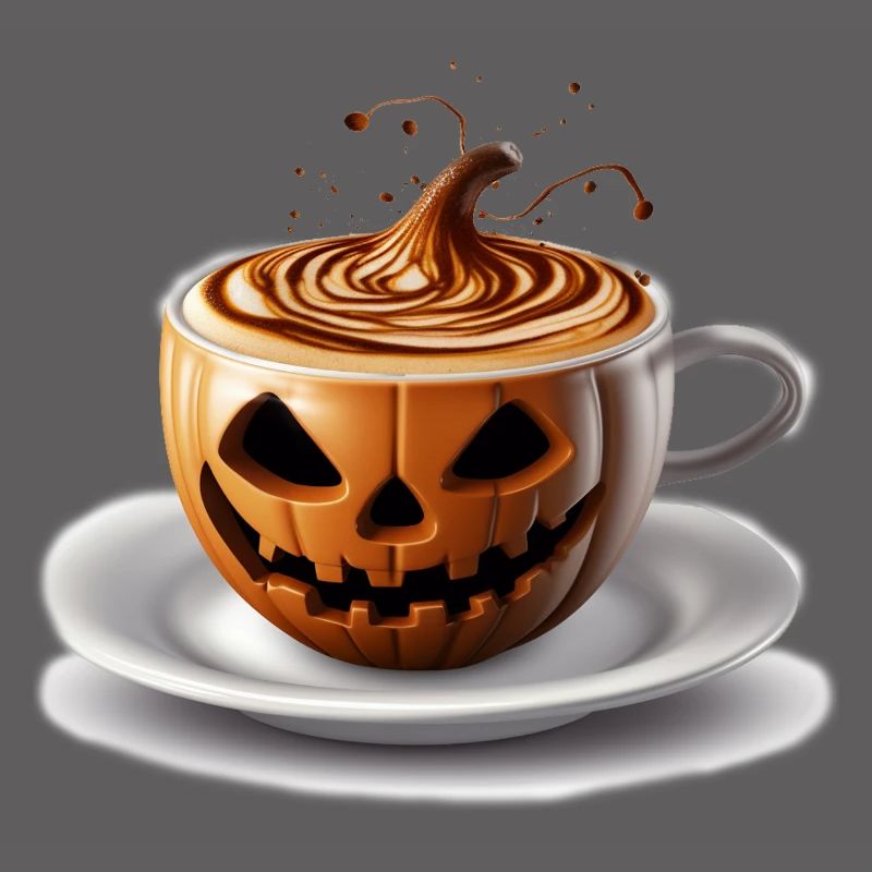 Halloween Kaffeetasse Süßes oder Saures