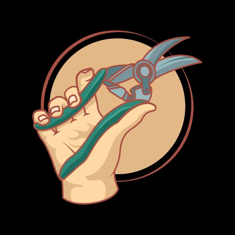 Gärtner Garten Garten Gartenschere Cutter Hobby Geschenk