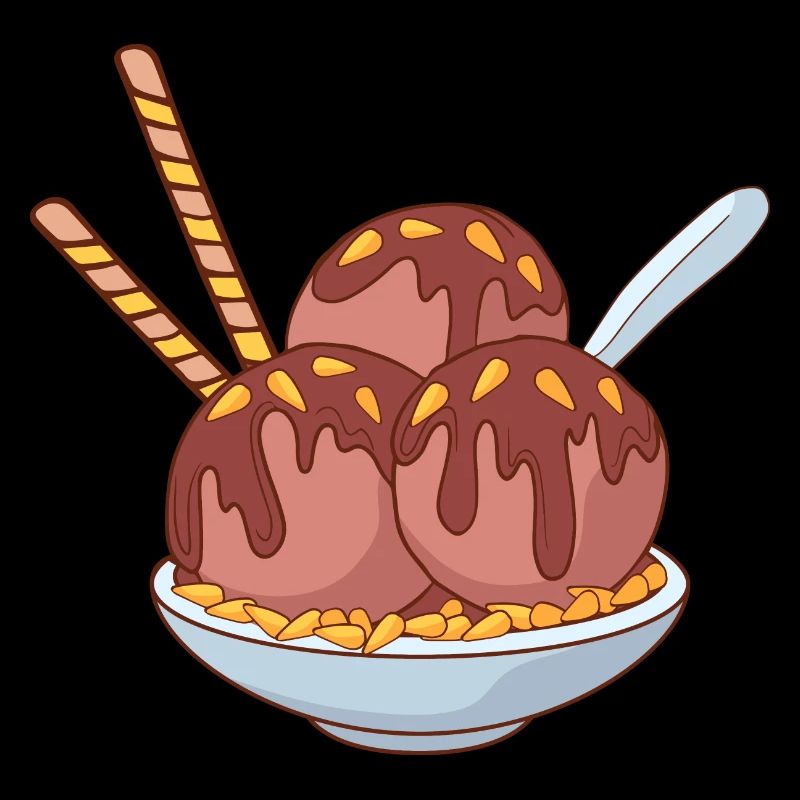 Crème glacée, crème glacée, crème glacée, crème glacée, boule, crème glacée, sundae