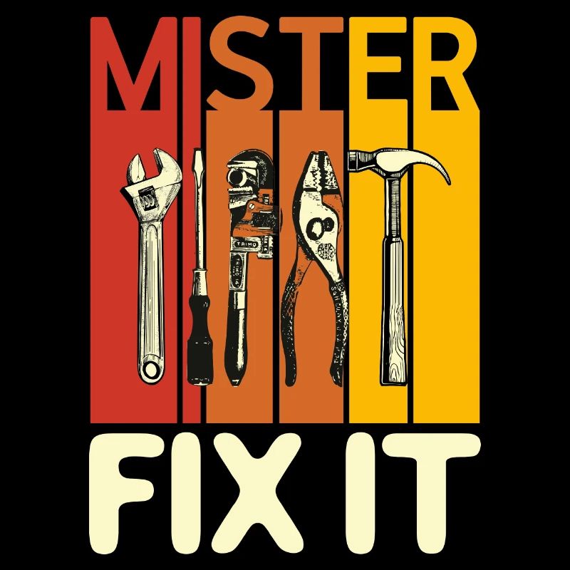 Ehemann Mann Mr fix it, er kann alles reparieren