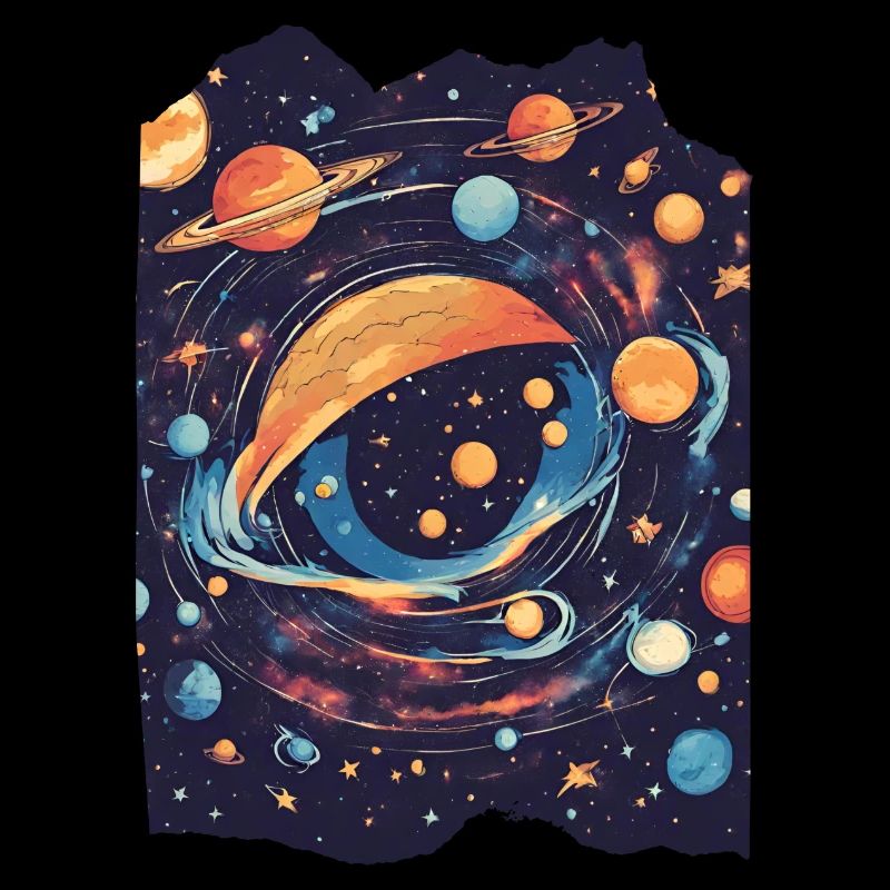 Eye Galaxy Outer Space Planets Stars Interstellar