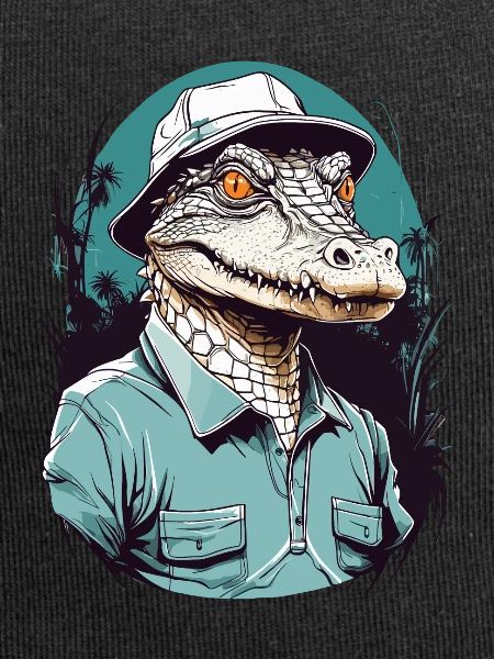 Crocodile Golfer Golfer Design