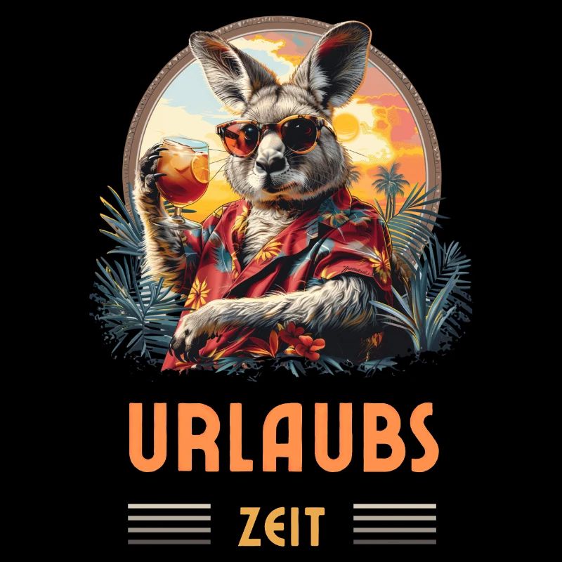 Kangaroo Lounger Vacation Fun Beach Summer Work