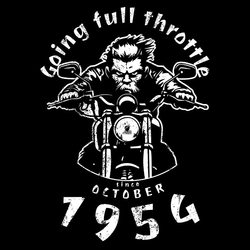70. Geburtstag Going full throttle since 10/1954