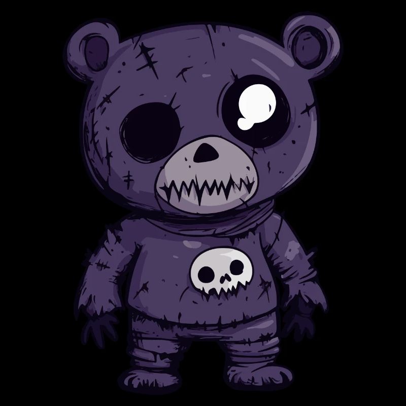 Bear Halloween Zombie