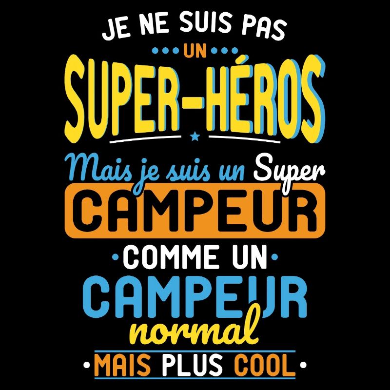 Kein Superheld, sondern ein Supercamper