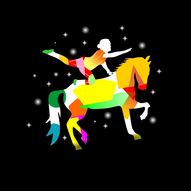 Voltigieren Pferd