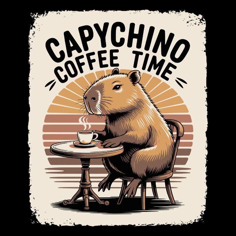 Capychino Kaffee Zeit