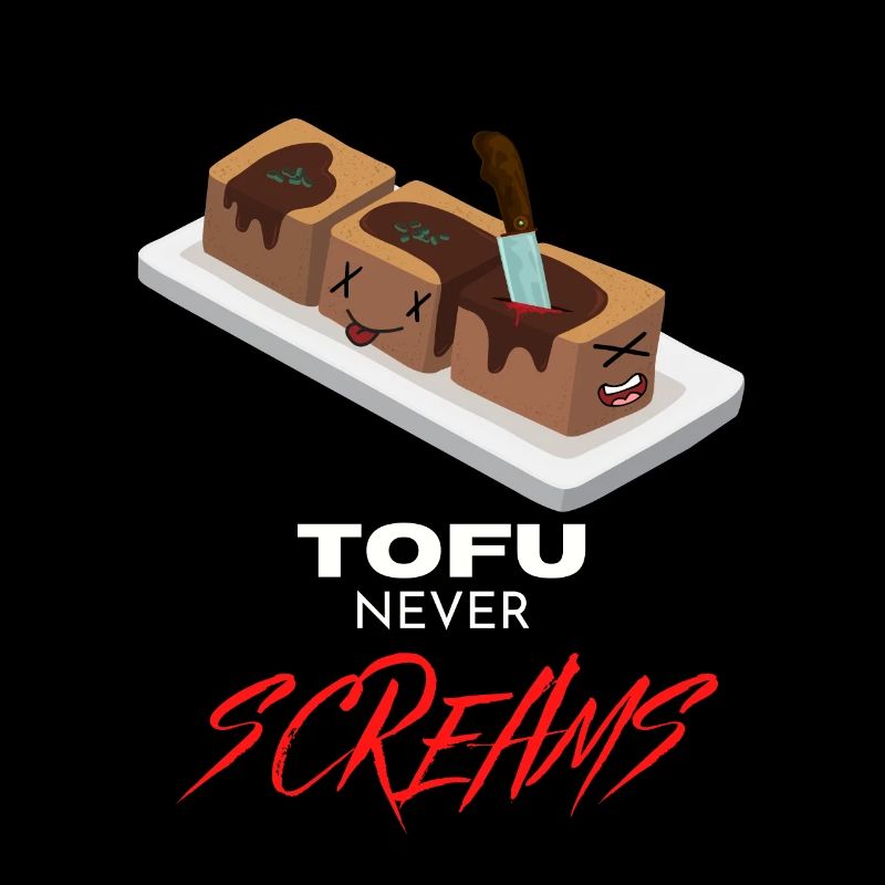 Tofu doesn't scream Tofu never screams Vegan Vegeta