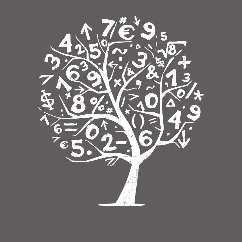 Mathematical Tree School Formula Pi University