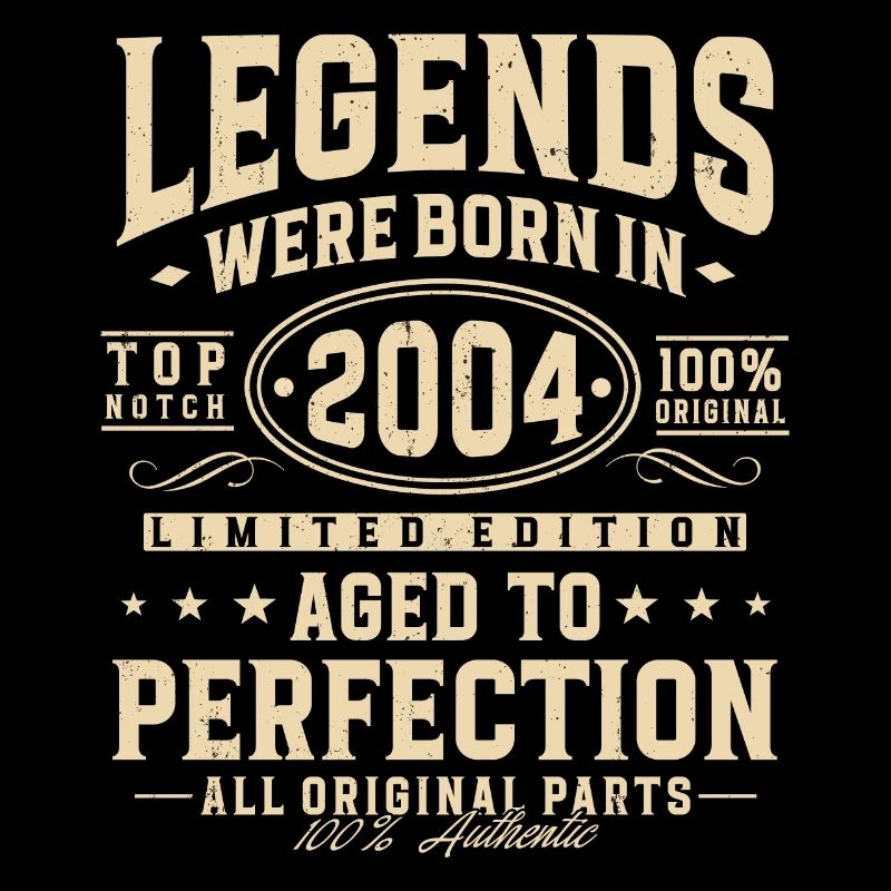 Legenden wurden 2004 geboren