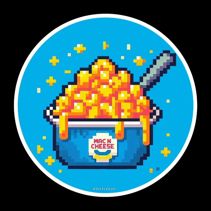 Mac n Cheese Pixelkunst