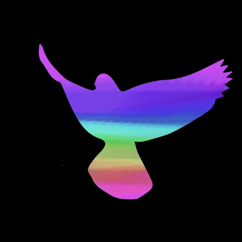 tauben,taube,vögel,regenbogen,bunt,graffiti,