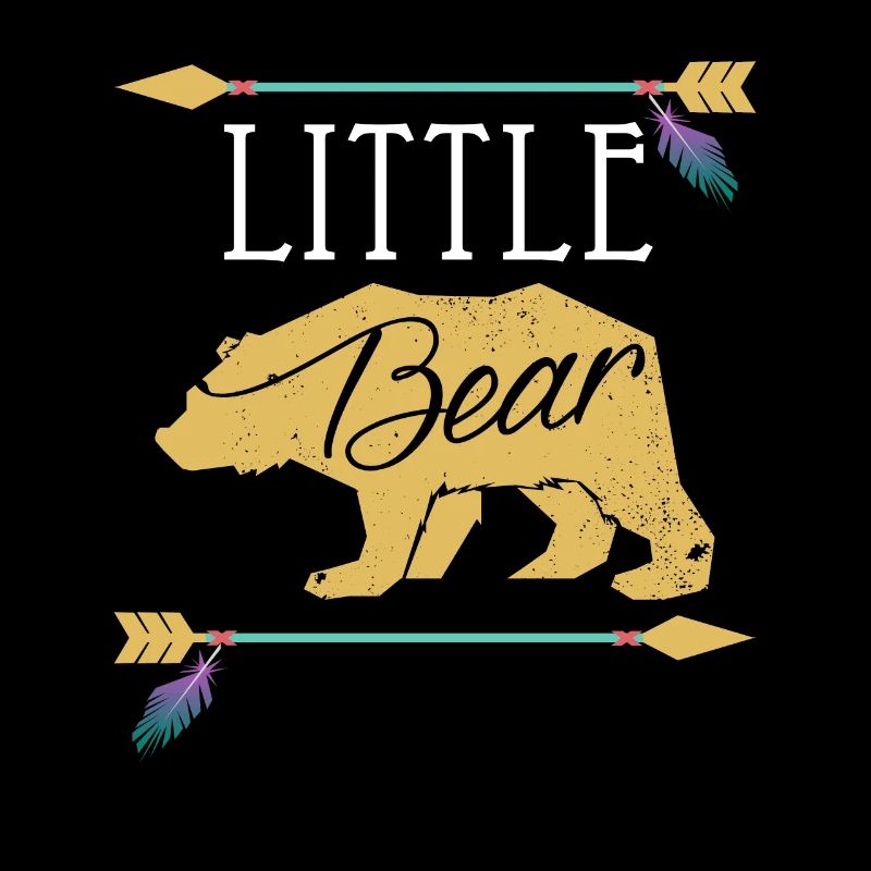 Petit Ours - Conception élégante d'idée cadeau d'ours