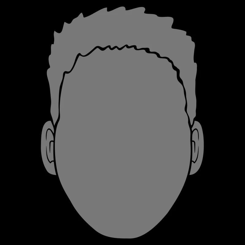 Conception du visage vide de la tête